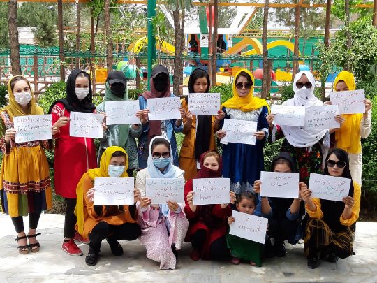 Women in Herat say they were Muslims before Taliban reached to power 