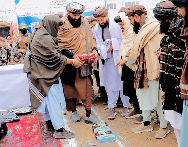 Foundation stone of two projects laid in Zabul provincial hospital 