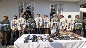 10-member group of anti-govt gunmen detained in Baghlan