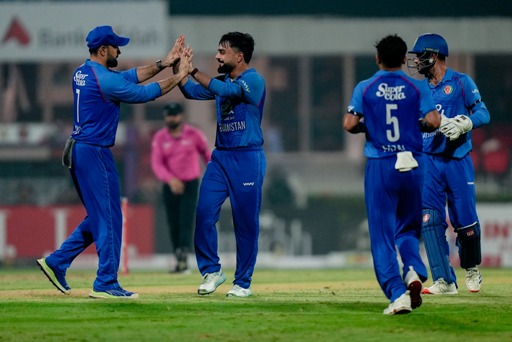 Afghanistan defeats UAE in tri-nation T20 series