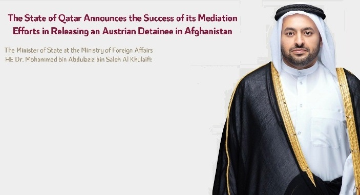 Citizen of Austria released with mediation of Qatar in Afghanistan