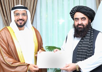 New UAE ambassador hands over credentials to Afghan foreign minister 