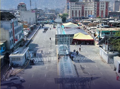 Underground business market inaugurated in Pul-i-Khushti area