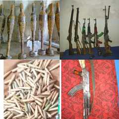 Security forces recover weapons in Wardak