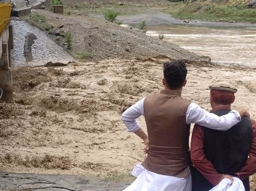 Heavy rains trigger floods in Khost