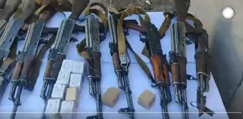 Arms, ammunition seized in Baghlan, Takhar