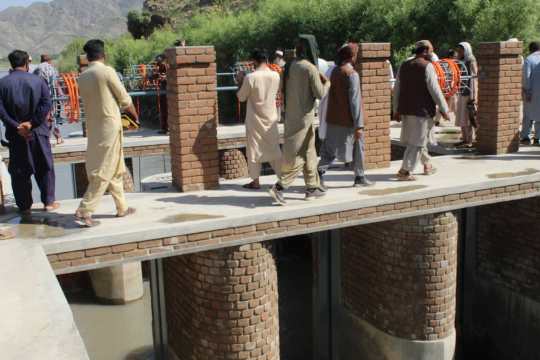 Japan funded canal opened in Koz Kunar