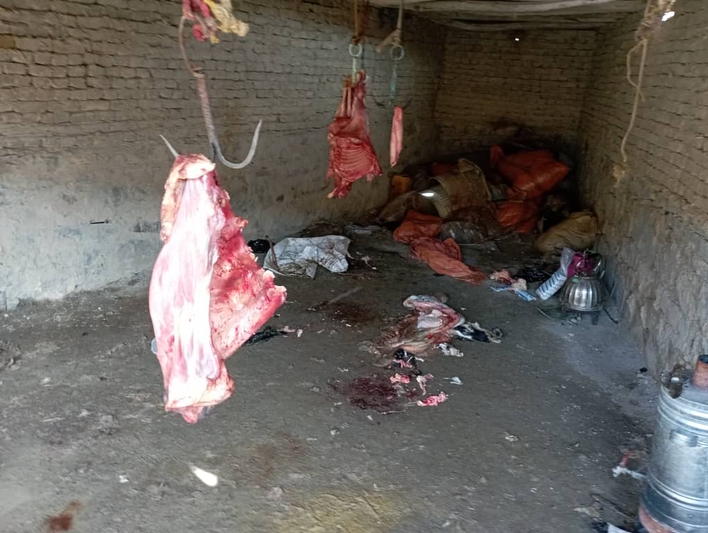 Slaughterhouse of dead animals discovered in Gardez 