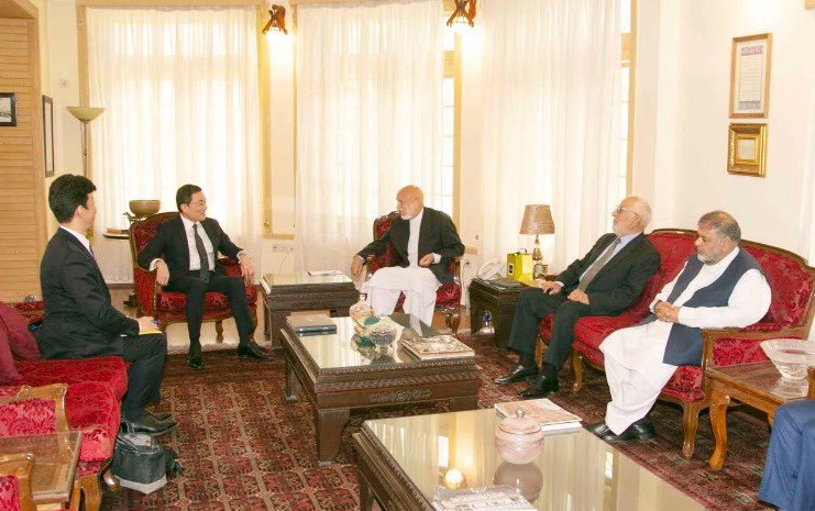 Japanese ambassador, Karzai discuss current situation of Afghanistan 