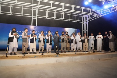 Mullah Baradar lays foundation stone of $150 of Lapis Lazuli Complex