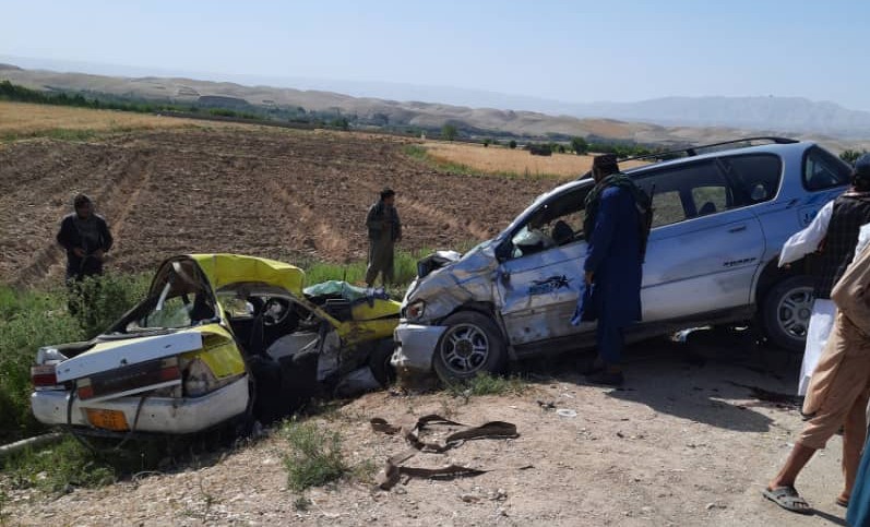 Child among 10  injured in traffic accidents in Logar, Ghazni