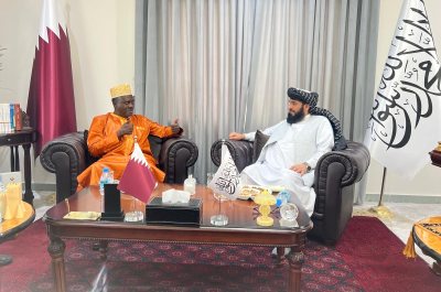 Afghan, Gambian envoys discuss bilateral relations in Doha