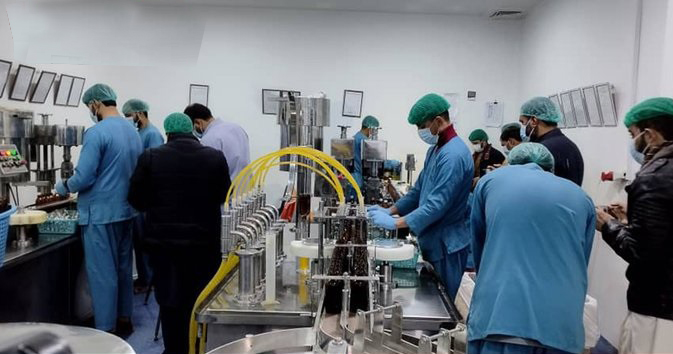 Pharmaceutical factory opened in Kabul