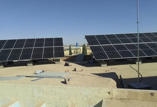 Solar power project inaugurated in Farah