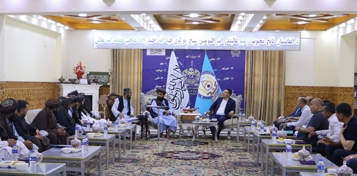 Deputy agriculture minister of Uzbekistan meets governor of Balkh