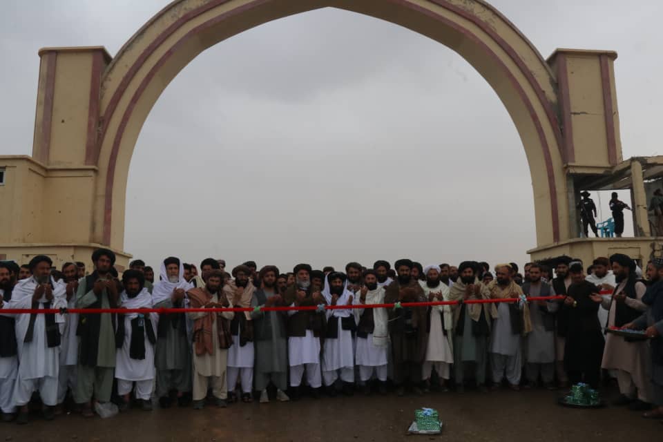 Foundation stone of two industrial towns laid in Helmand 