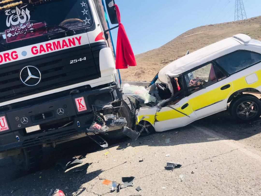Six of a family die in traffic accident on Kabul-Kandahar Highway