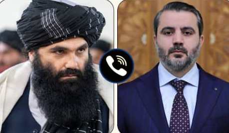 Sirajuddin Haqqani, Syrian foreign minister discuss bilateral relations