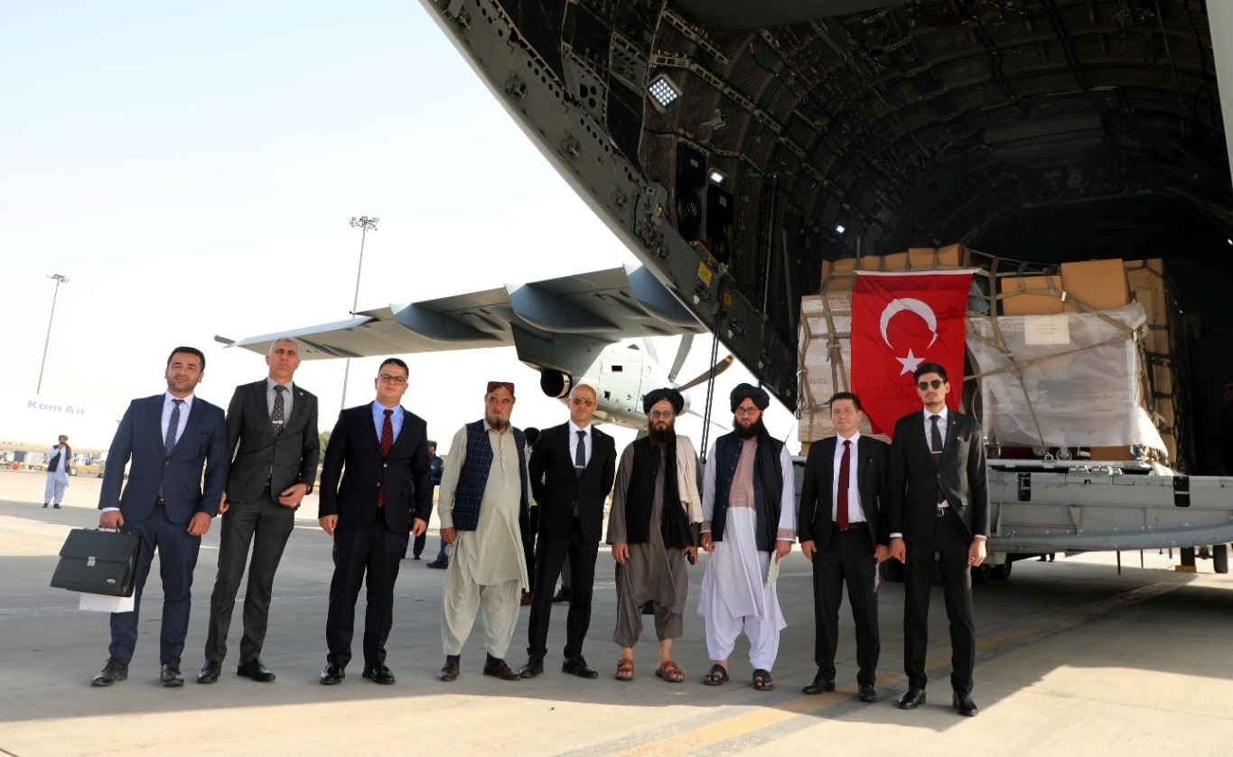 Turkey provides 20 tons of medical aid to Afghanistan