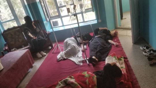 Upto 50 female students of Kabul University fall unconscious 
