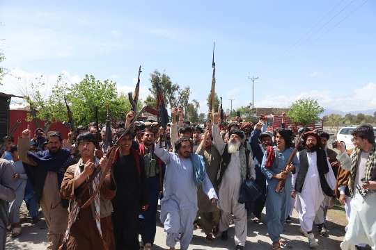 Residents of Khost urge people on other side of Durand Line to support Afghans against Pakistan