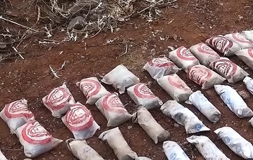 Tajik forces seize 58 kilograms of drugs smuggled from Afghanistan