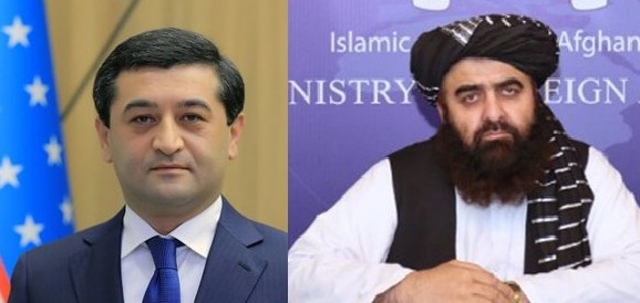 Muttaqi talks to Foreign Minister of Uzbekistan on telephone