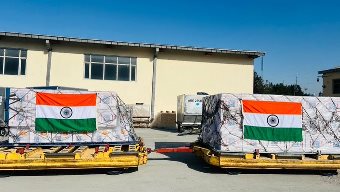 India provides 13 tonnes of medical assistance to Afghan public health ministry 