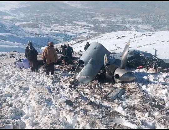 Unmanned aircrafts falls down in Wardak