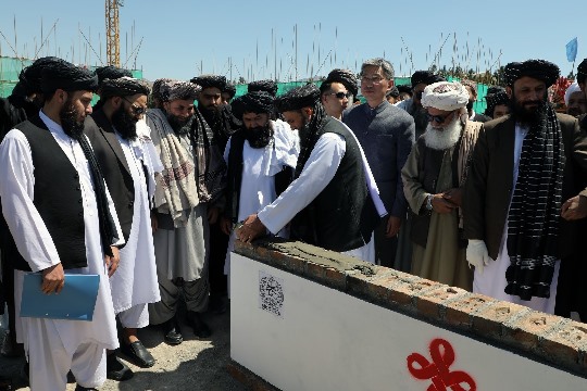 Foundation stone of Nila Bagh Residential Project laid in Kabul 
