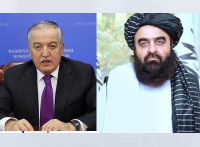 Amir Khan Muttaqi talks to Tajikistan’s foreign minister on telephone