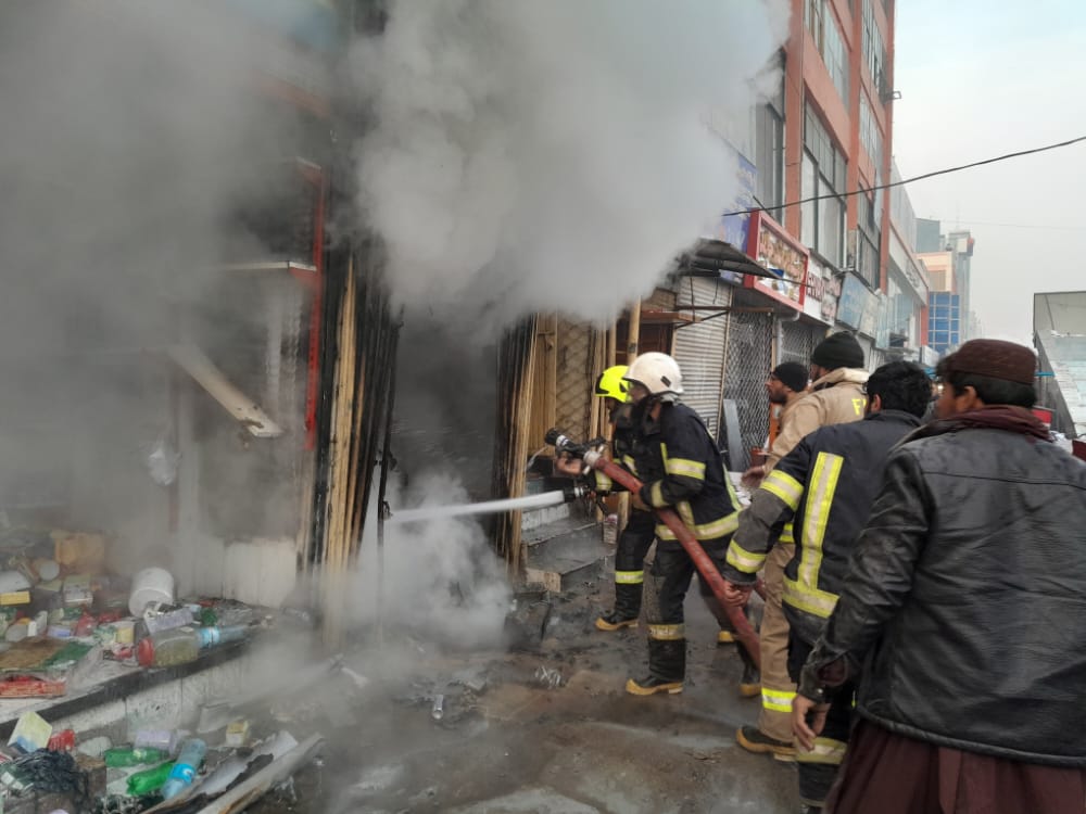 Fire causes losses of properties in Balkh 