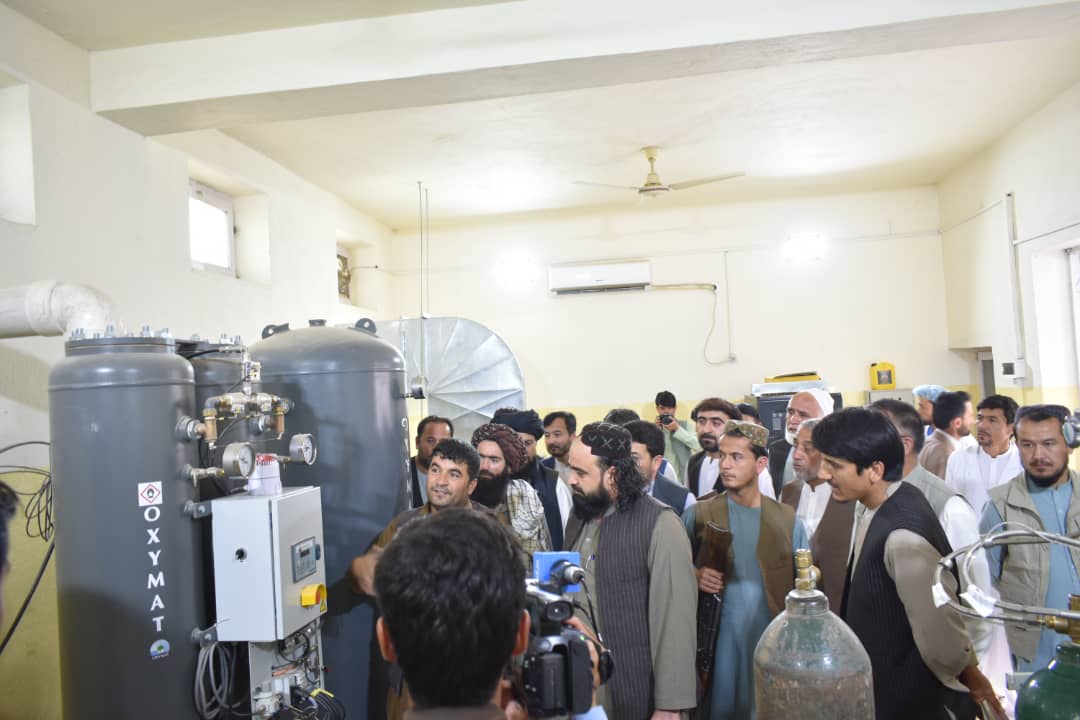 Oxygen plant inaugurated in Takhar 