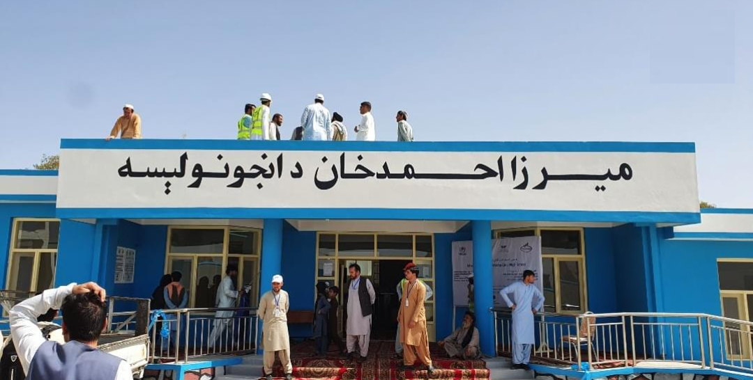 Japan funded girls’ school building opened in Kandahar