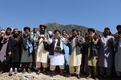 Construction of residential town for earthquake-hit families started in Kunar