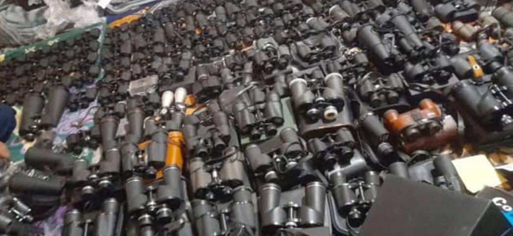 Bid to smuggle hundreds of binoculars to Iran foiled 