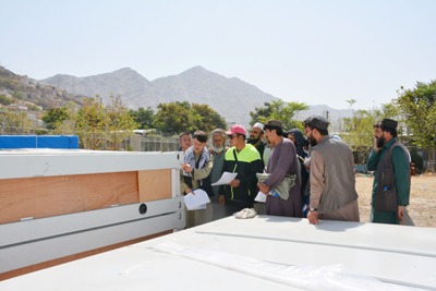 China donates 141 prefabricated houses to Afghanistan 