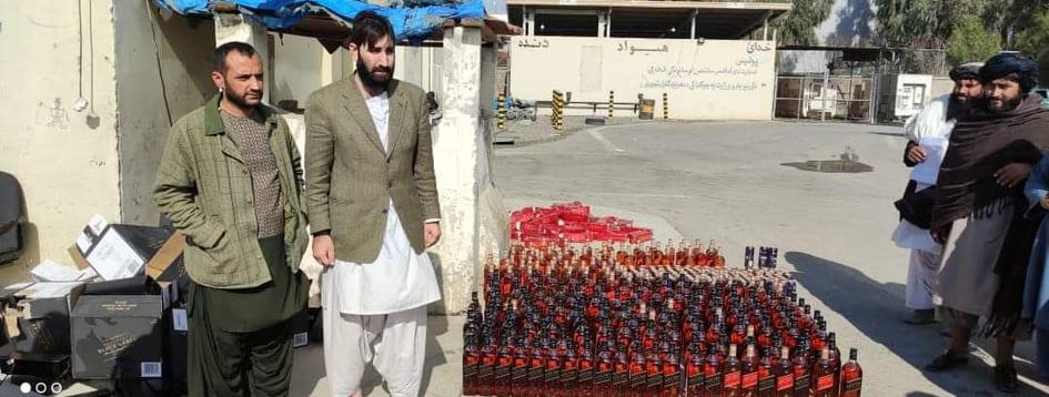 351 bottles of liquor held in Kandahar 