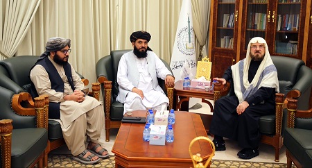 Afghan clerics, Al-Ittihad al-Alami li-Ulama al-Muslimin discuss mutual cooperation 