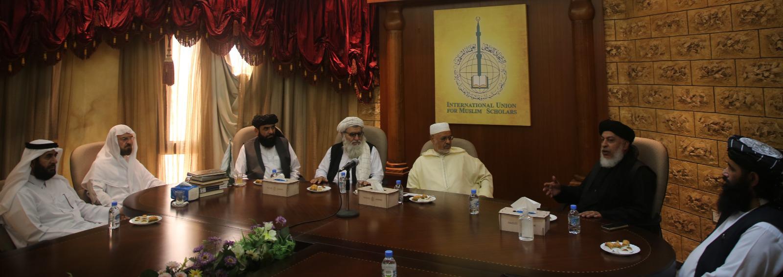Stanikzai, head of International Union of Muslim Scholars discuss situation of Afghanistan