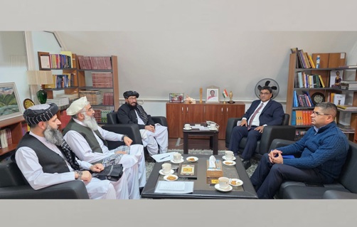 Afghan ambassador meets Indian counterpart in Kyrgyzstan 