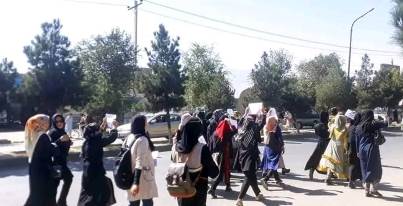 No casualties in Kabul blast, women protest yesterday’s bombing 