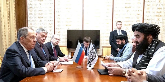 Muttaqi meets Russian Foreign Minister