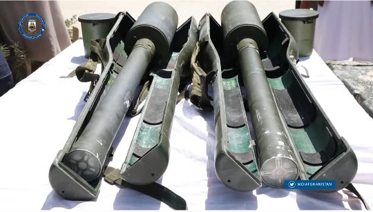 Taliban forces seized two UK-make missiles
