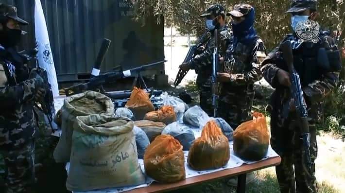 Security forces seized narcotics, weapons