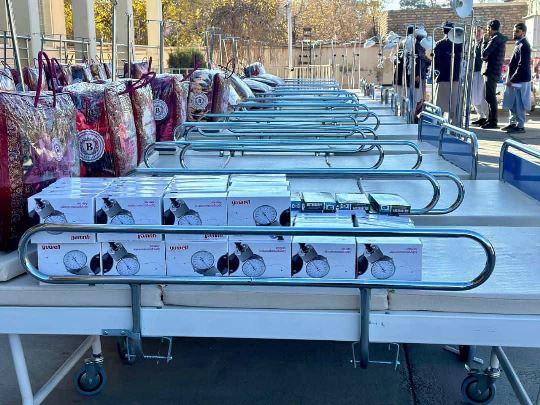 Medical equipment provided to Herat maternity hospital 
