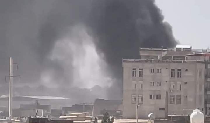 Fire causes losses of properties in Balkh