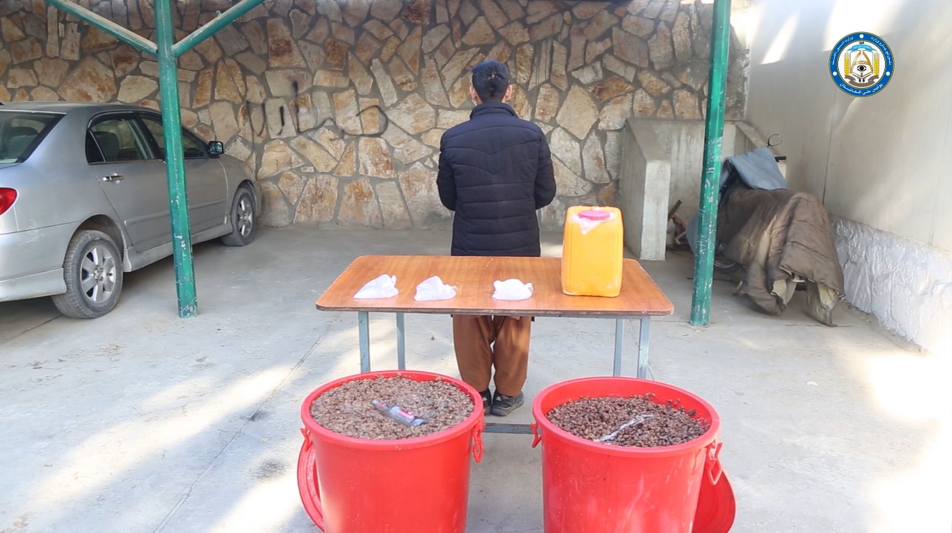 Two liquor factories discovered, destroyed in Herat