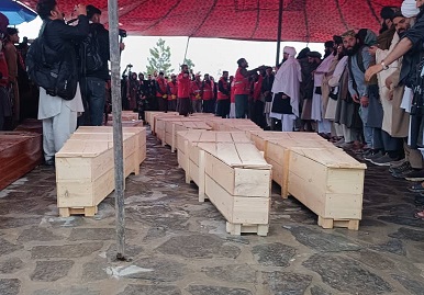 Bodies of dozens of people killed in recent Kabul incident yet to be identified 