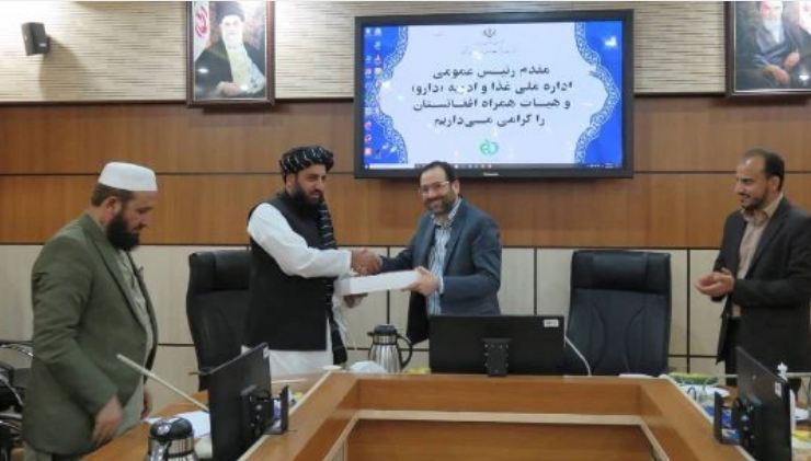 Iranian pharmaceutical companies to work with Afghan companies on partnership basis 